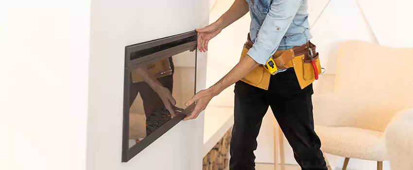 Metal Fireplace Installation in Hazel Park, Michigan