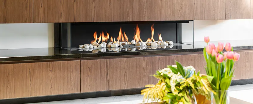 Double-height Fireplace Design Refurbishment in Hazel Park, Michigan